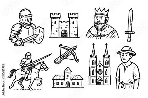 Medieval Icons Sketch