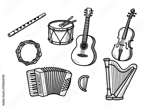 Musical Instrument Icons