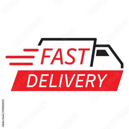 set of black first shipping delivery truck icon vector silhouettes