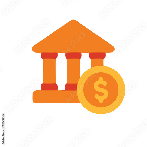 House with money and currency symbols representing real estate investment and finance