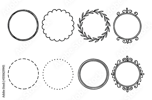 Hand-Drawn Frame Icons