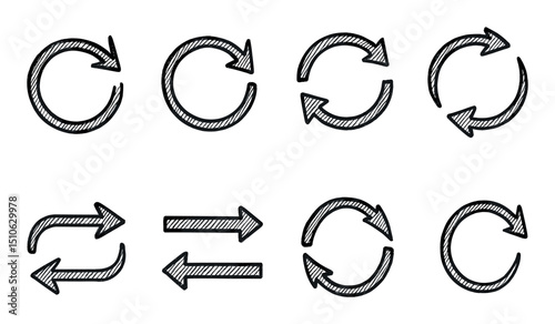 Hand-Drawn Arrow Icons