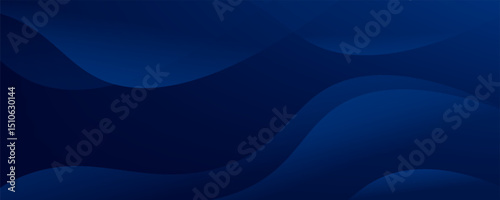 Experience the modern elegance of the abstract gradient wave background. Its dark blue waves create a captivating atmosphere for websites, social media, advertising, and presentations