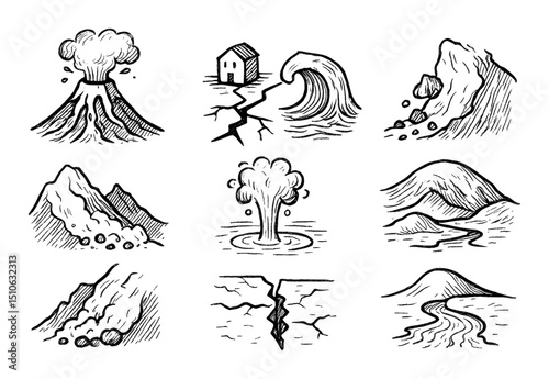 Natural Disaster Icons