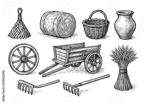 Rustic Farm Icons
