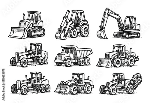 Construction Vehicle Icons