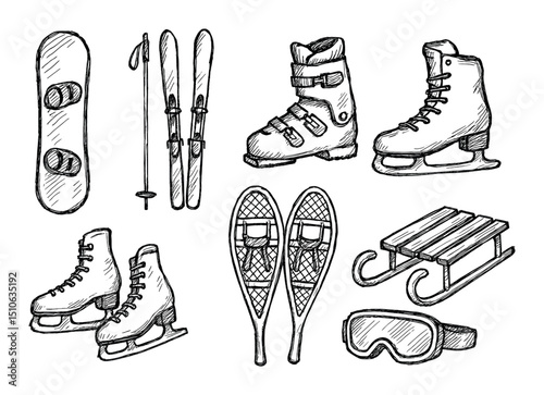 Winter Sports Icons