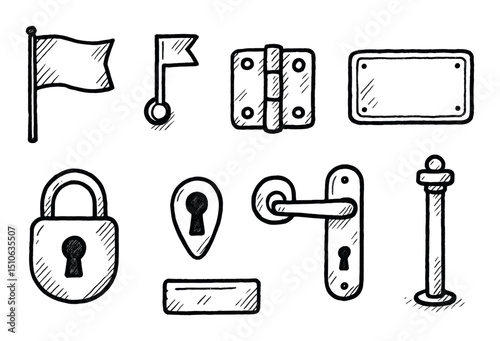 Hand-drawn Icon Set
