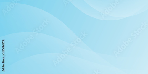 Soft blue abstract background with overlapping transparent circles. Modern and minimal design for creative and digital projects