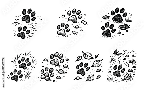 Trail Icon Set