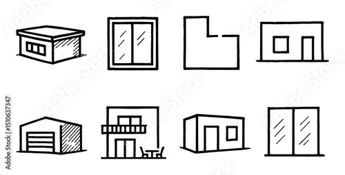 Modern Home Icons