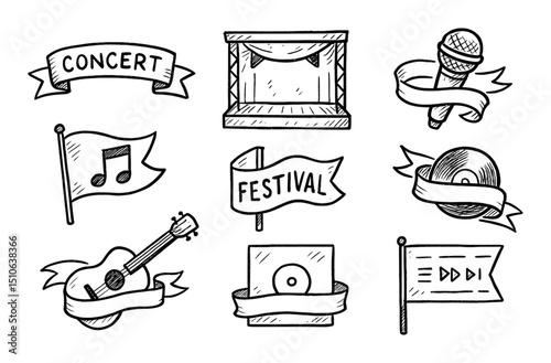 Musical Icon Set