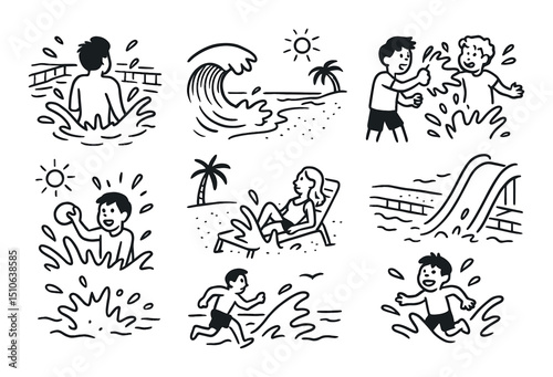 Splash Icon Set