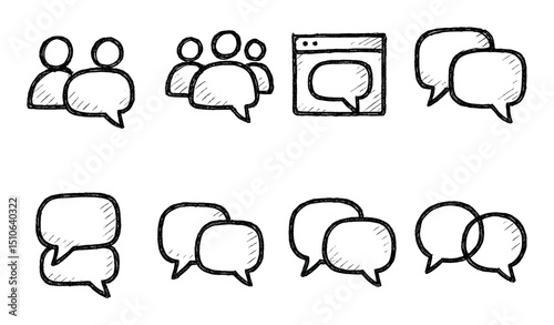 Bubble Icon Sketches