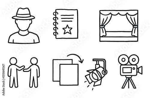 Theater Icons Sketch