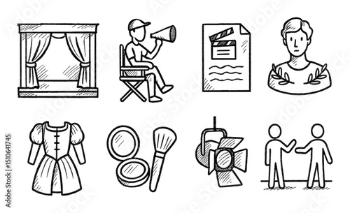 Theatrical Icons Sketch