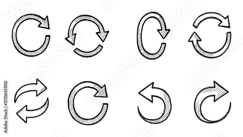 Hand-Drawn Arrow Icons