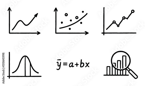 Hand-Drawn Data Icons