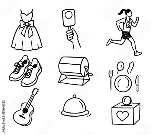 Charity Event Icons