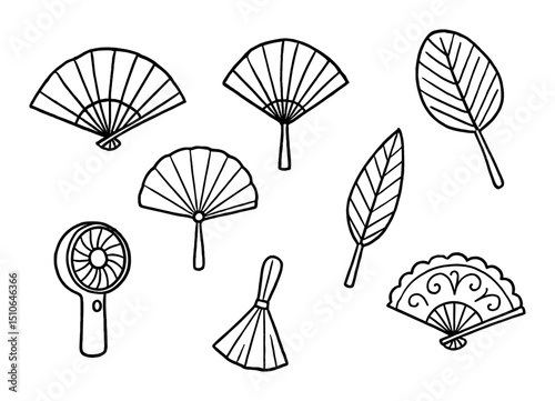 Hand-Drawn Fan Icons