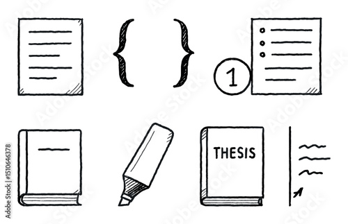 Academic Icon Sketches
