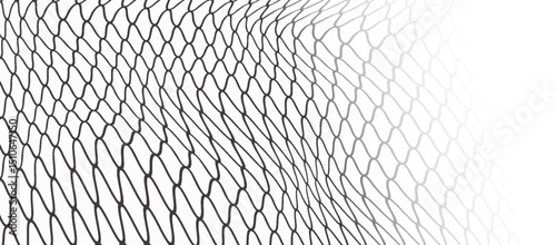 Mesh texture for fishing nets. Seamless pattern for sportswear or soccer goal, volleyball net, basketball hoop