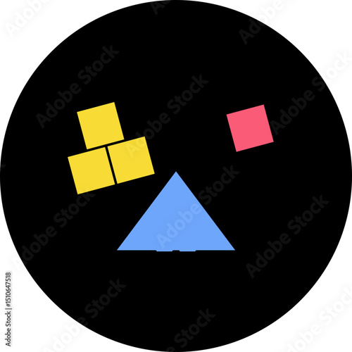 Weight single icon vector illustration