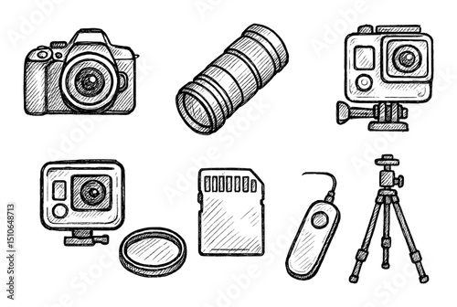 Photography Gear Icons