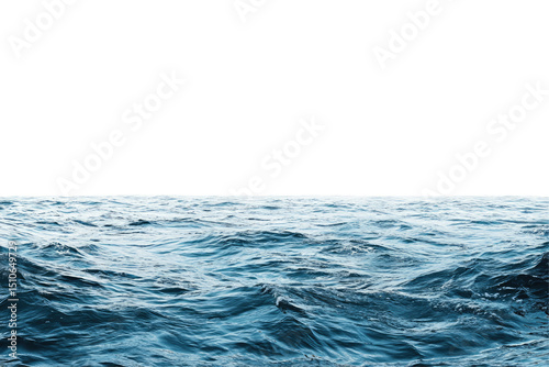 Vast expanse of rippling ocean water