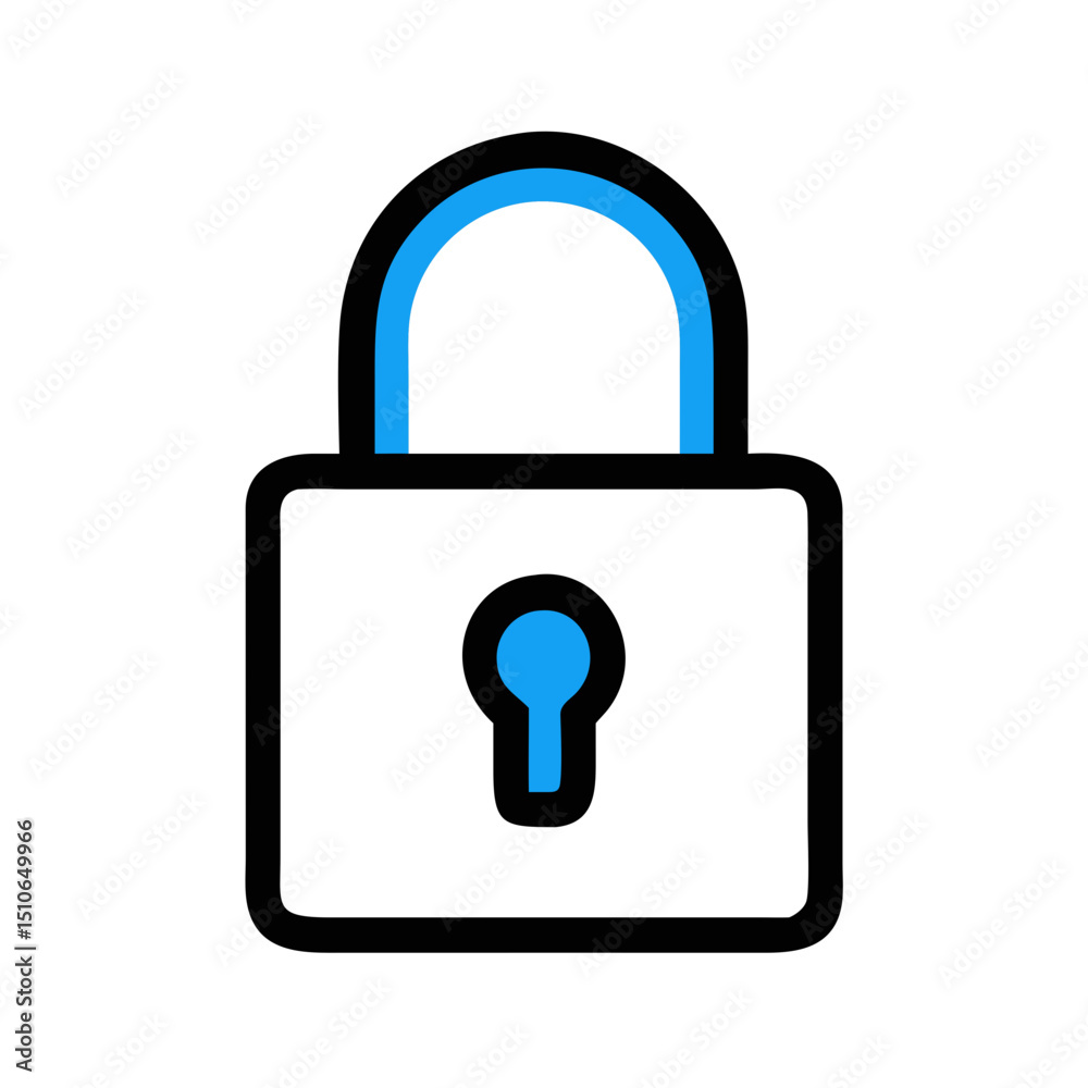 closed padlock icon design closed padlock icon design