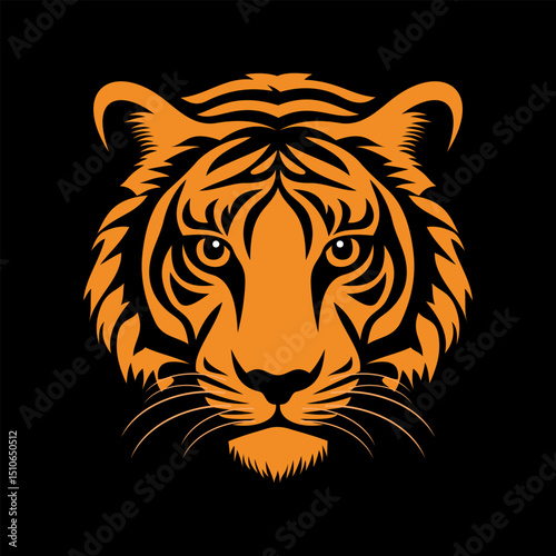 Tiger Head Logo Icon Design