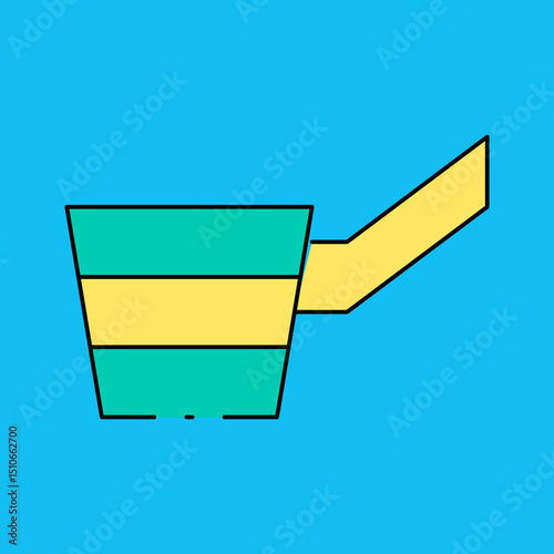 Measure single icon vector illustration