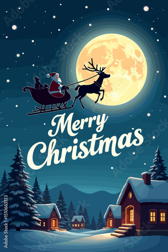 christmas music poster, christmas party poster, christmas poster background, santa poster, happy holidays poster, christmas poster greeting card, christmas, winter, holiday, landscape, illustration, x