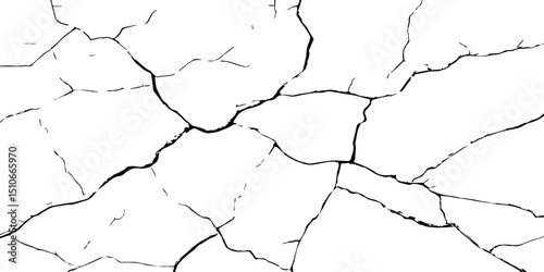  Cracked Earth, Telling a Story of How Nature’s Wrath Has Sculpted a Withered and Worn Terrain Over Centuries.Where Time and Erosion Meet: The Raw and Grunge-Textured Landscape of Dry, 