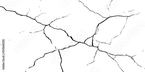  Cracked Earth, Telling a Story of How Nature’s Wrath Has Sculpted a Withered and Worn Terrain Over Centuries.Where Time and Erosion Meet: The Raw and Grunge-Textured Landscape of Dry, 