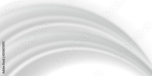 White gray satin texture that is white silver fabric silk panorama background with beautiful soft blur pattern natural.
