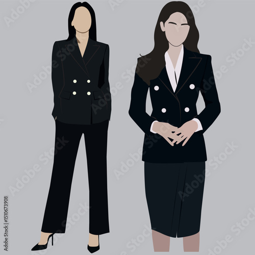 business woman in suit