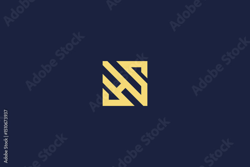 letter sh logo icon concept vector logo design template elements