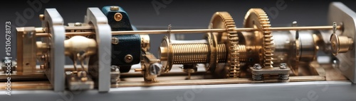Closeup of conveyor speed control mechanism