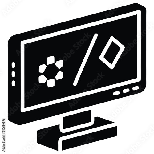 game developer element isolated debugging screen on white background