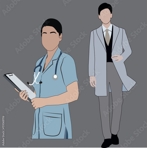 doctor and nurse
