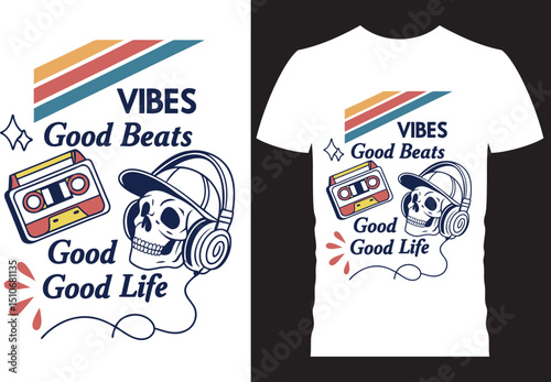 Music t shirt design