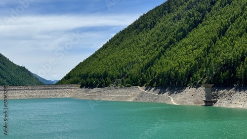 lake in the mountains