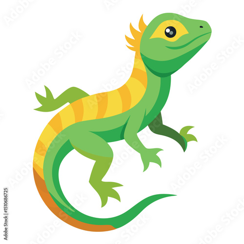 lizard vector image on white background