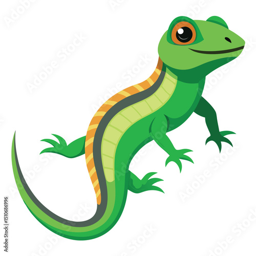 lizard vector image on white background