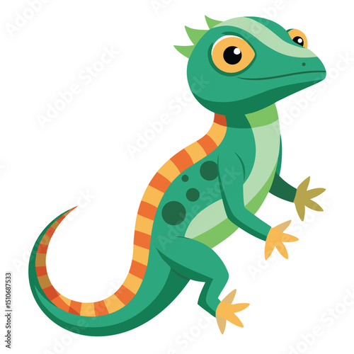 lizard vector image on white background
