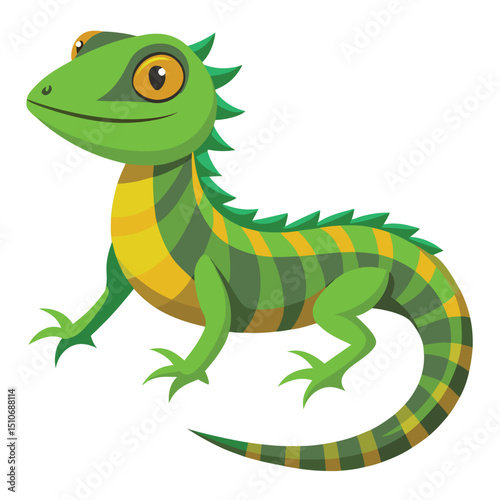 lizard vector image on white background