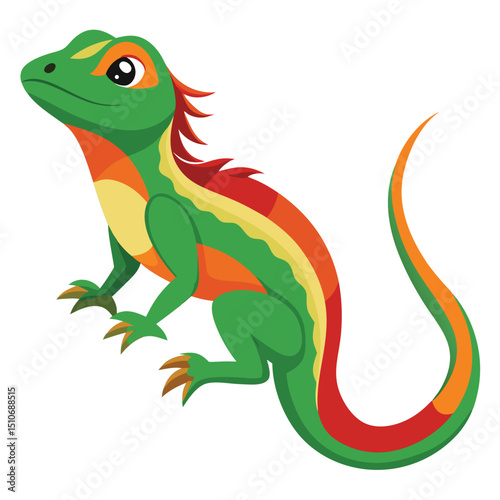 lizard vector image on white background
