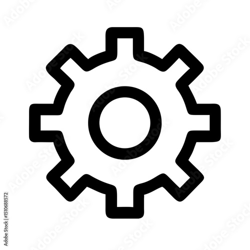 cogwheel configuration settings icon design