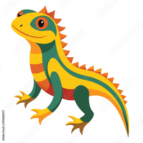 lizard vector image on white background